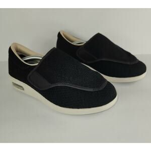 YouYun Diabetic Memory Foam Shoes Hook and Loop Closure Women’s 7 /Men’s 8